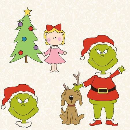 The grinch â christmas in whoville characters graphics
