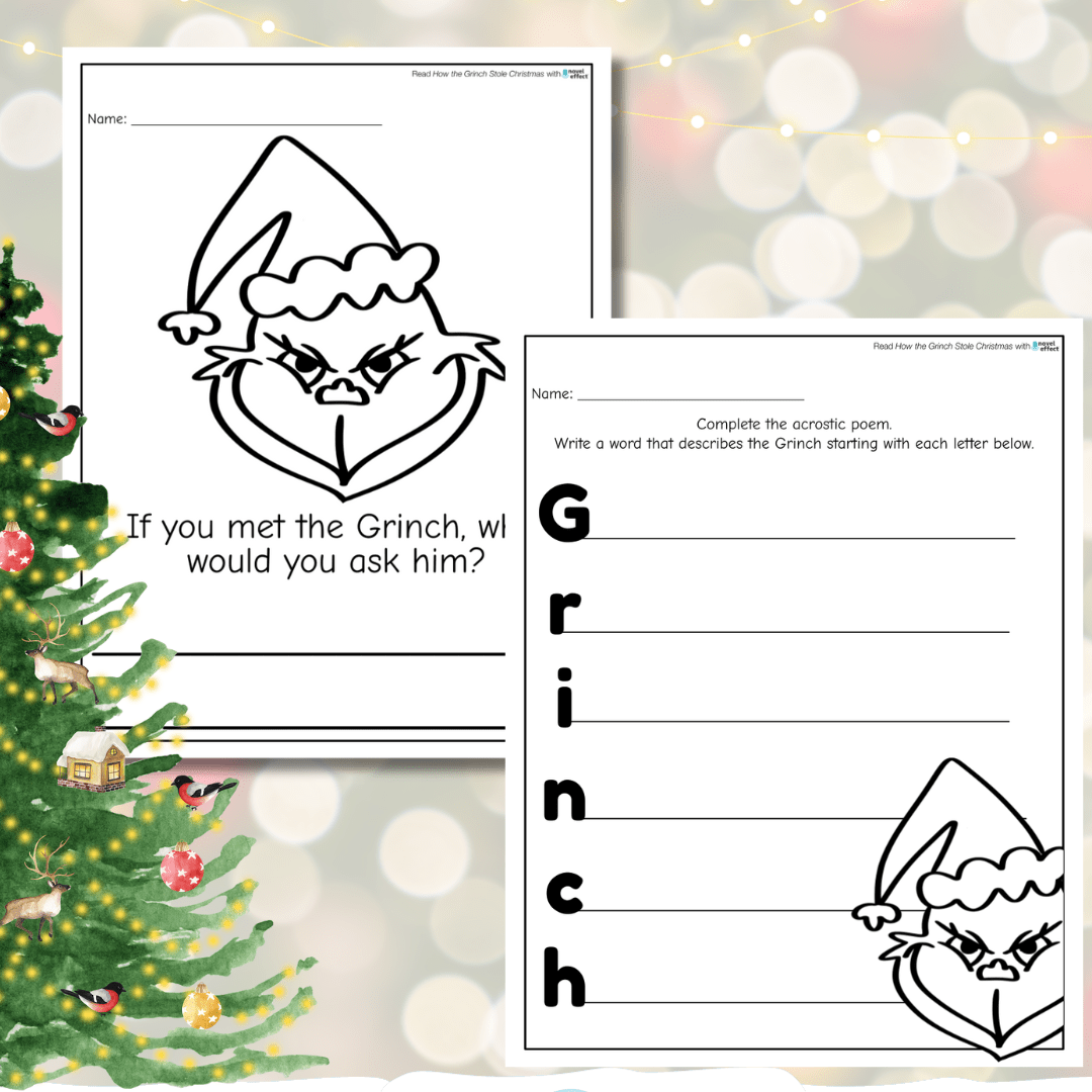 How the grinch stole christmas activities