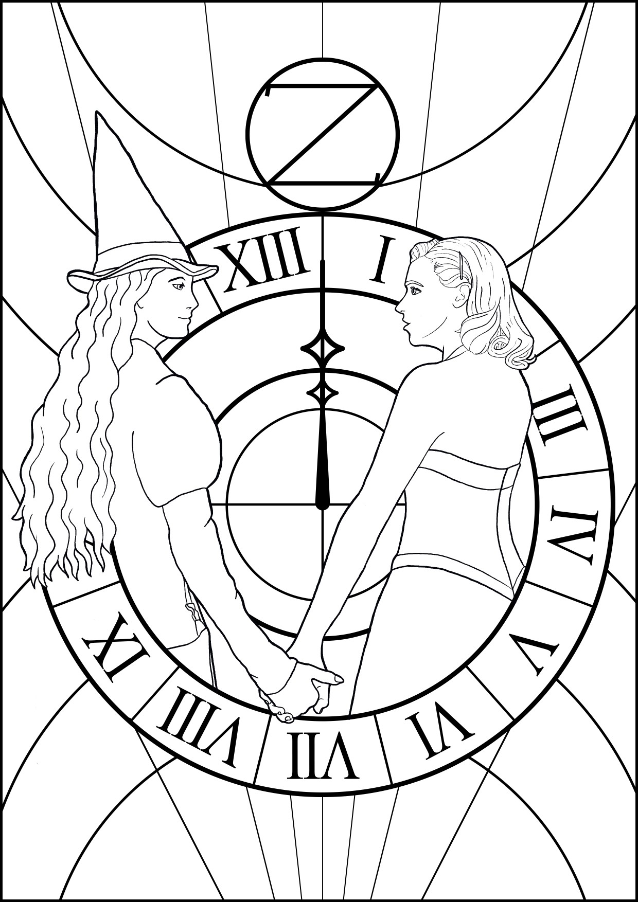 Colouring sheets official london theatre