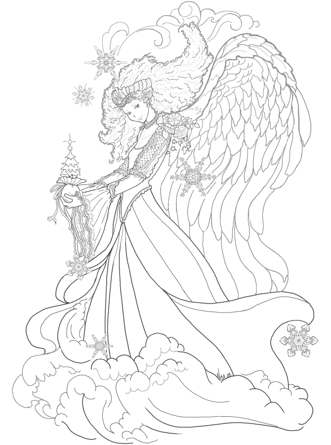 Free printable fairy coloring pages for kids