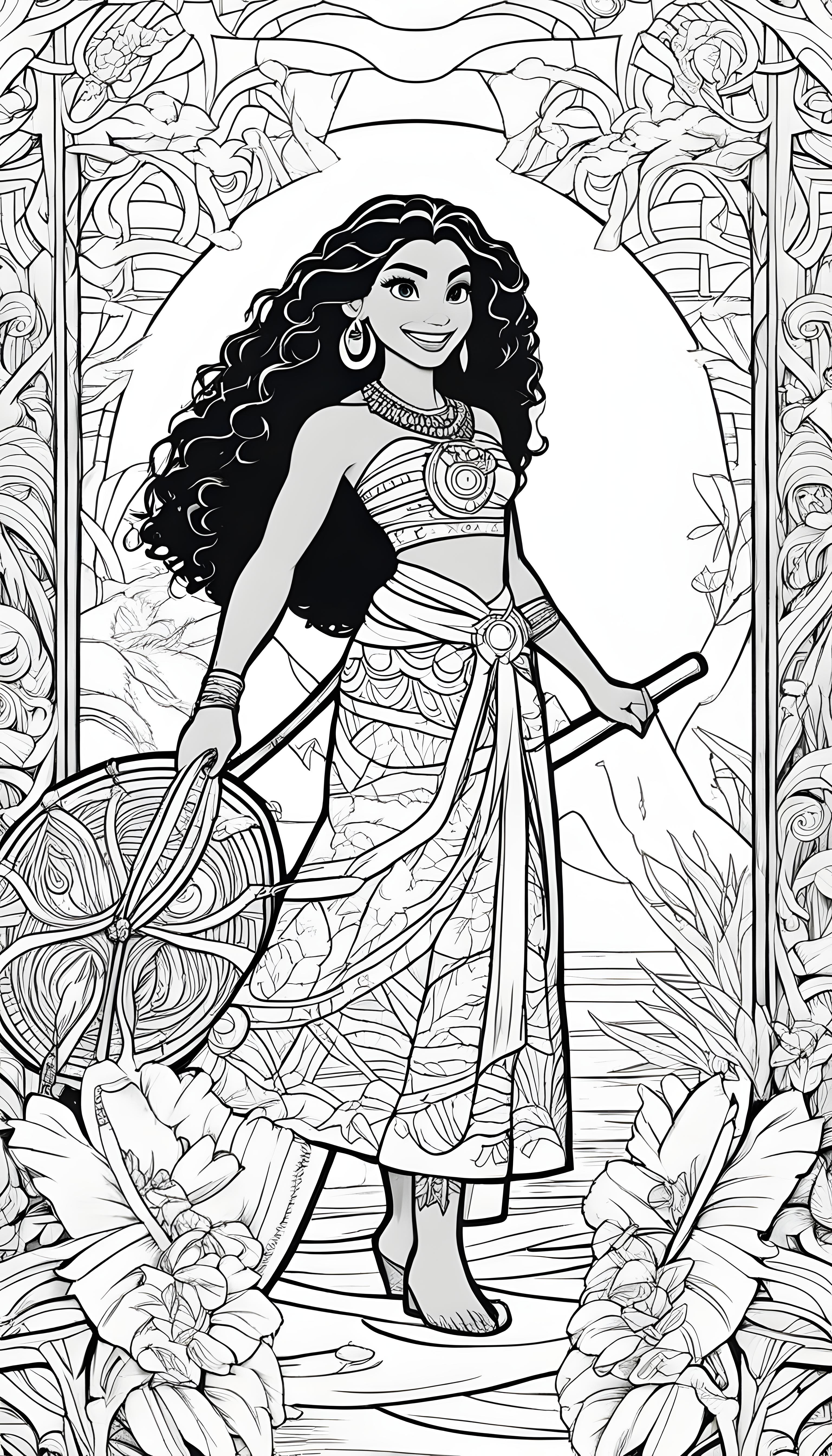 Send you disney princess coloring pages by mihaimardare