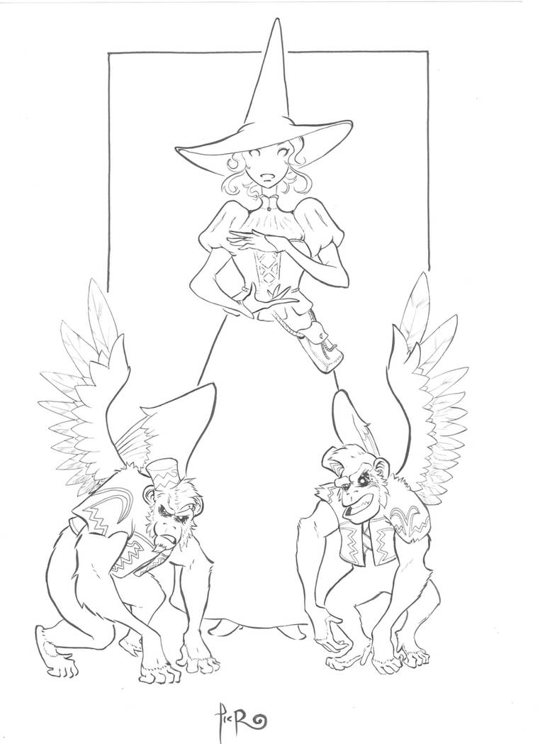 Wicked witch of the west by pirsx on