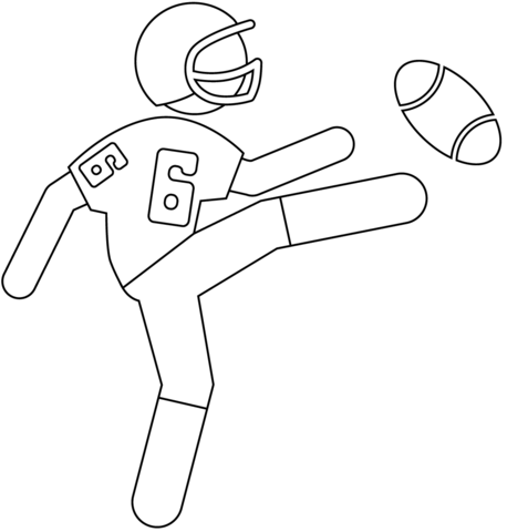 Kicker coloring page free printable coloring pages