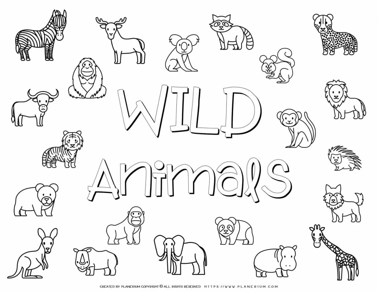 Wild animals images
