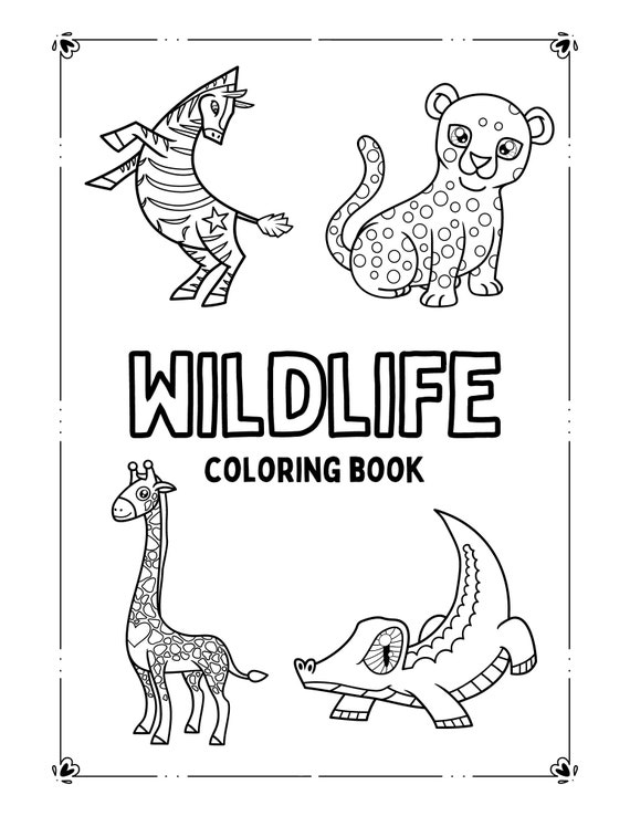 Animals coloring pages animals coloring book the ultimate coloring book for kids fun and creative designs for hours of entertainment