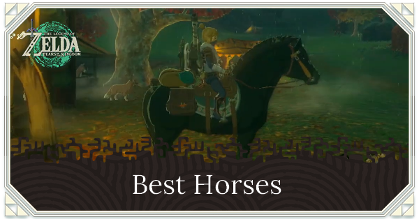 How to get the best horses zelda tears of the kingdom totkï