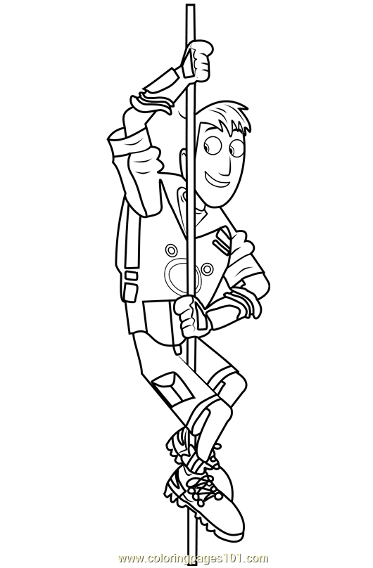 Wild kratts coloring pages printable for free download