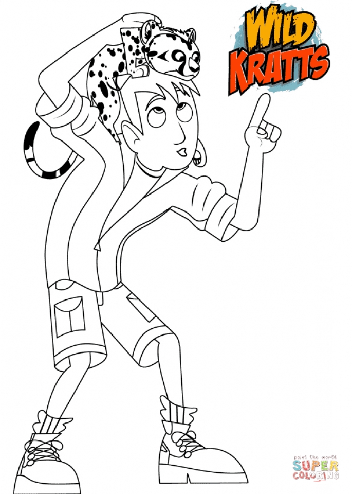 Get this wild kratts coloring pages free yfh