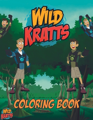 Wild kratts coloring book an amazing wild kratts book for fans of wild kratts with beautiful illustrations premium quality wild kratts books paperback country bookshelf