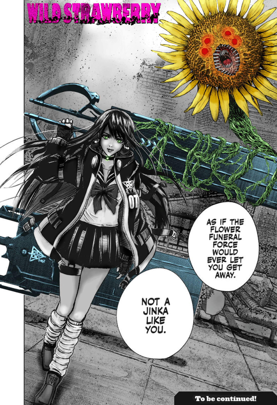 Wild strawberry flower power colored chapter page rwildstrawberrys