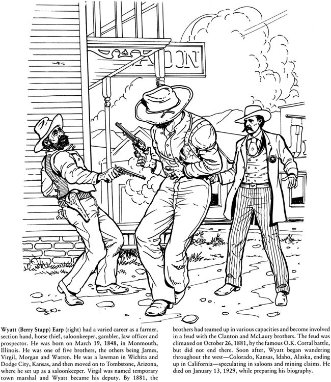Big book of the old west to color adult coloring page cartoon coloring pages horse coloring pages