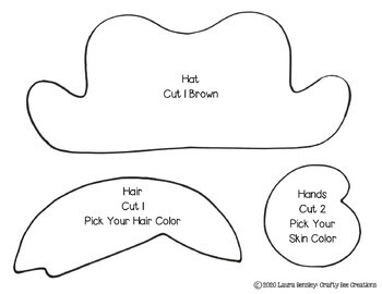 Cowboy kids craft wild west craft wild west activities writing prompts