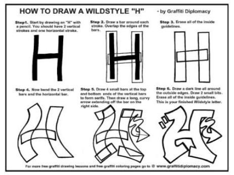 Free graffiti drawing lessons