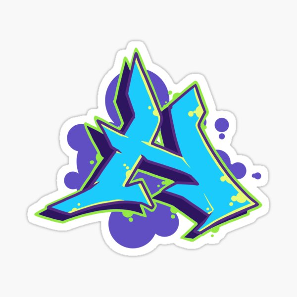 Letter h graffiti gifts merchandise for sale