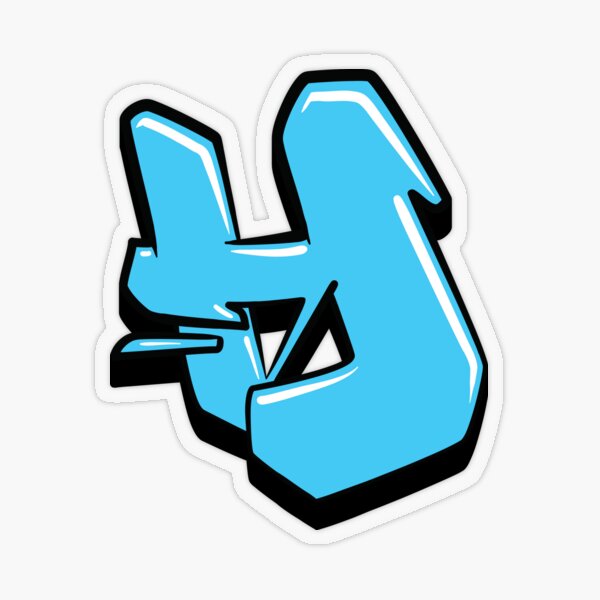 Letter h graffiti gifts merchandise for sale