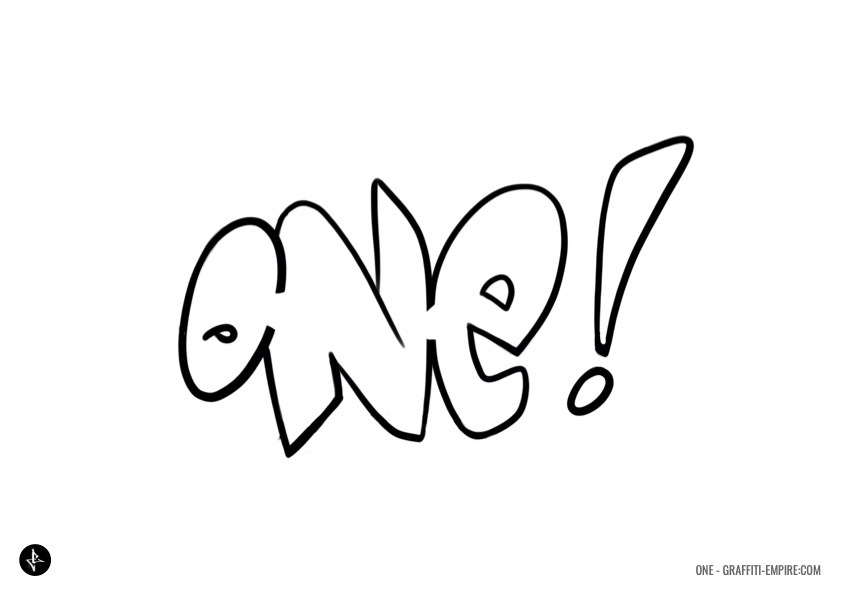 Graffiti coloring pages