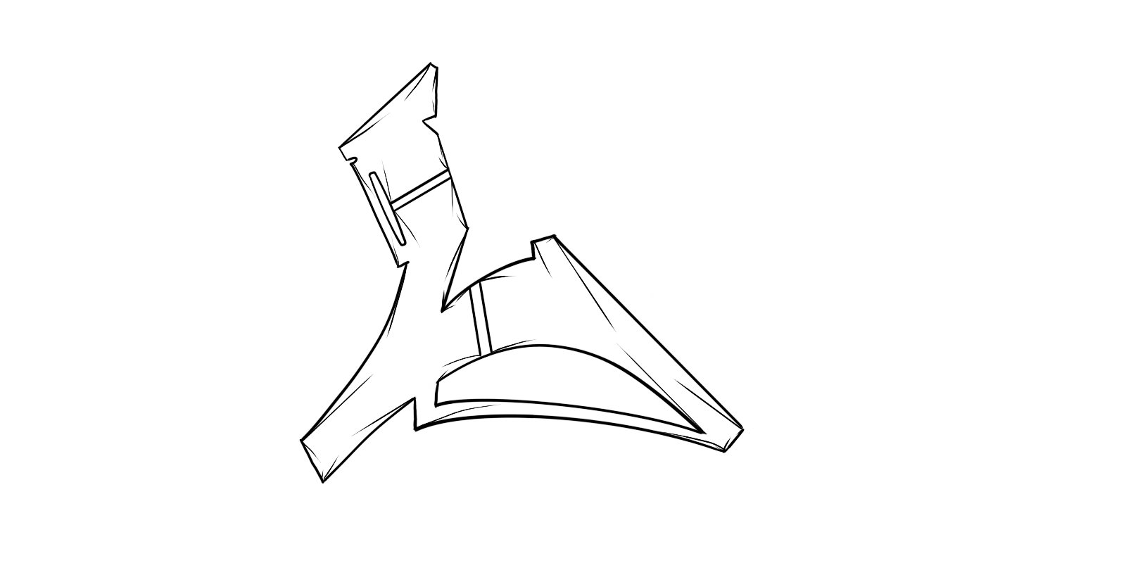 Graffiti letter l by kingdavid on
