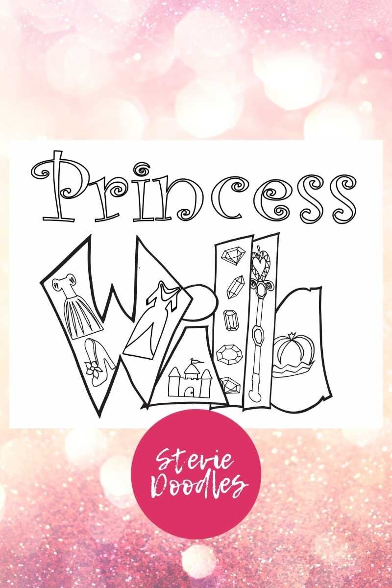 Free willa name coloring page â stevie doodles