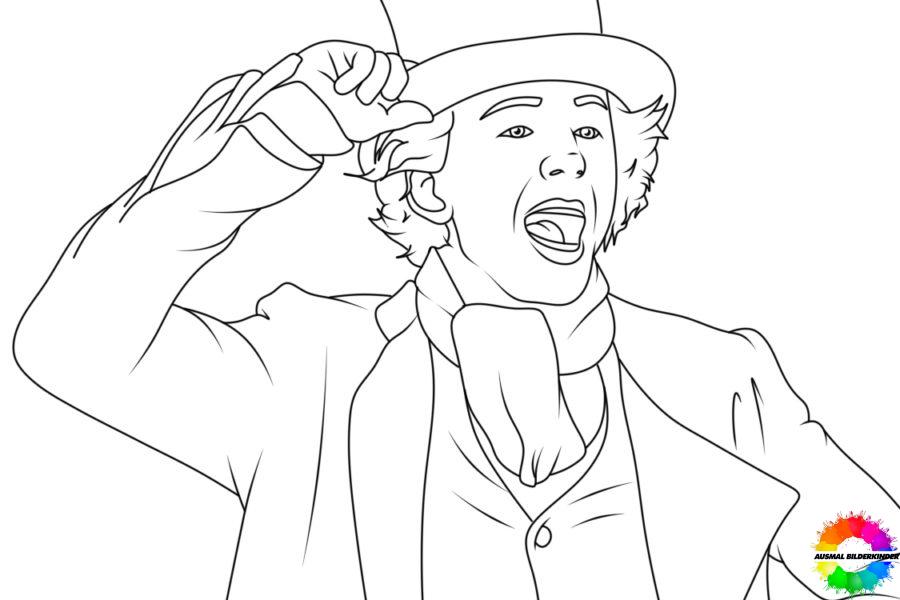 Wonka coloring pages