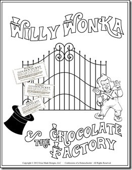 Willy wonka chocolate factory willy wonka charlie and the chocolate factory crafts