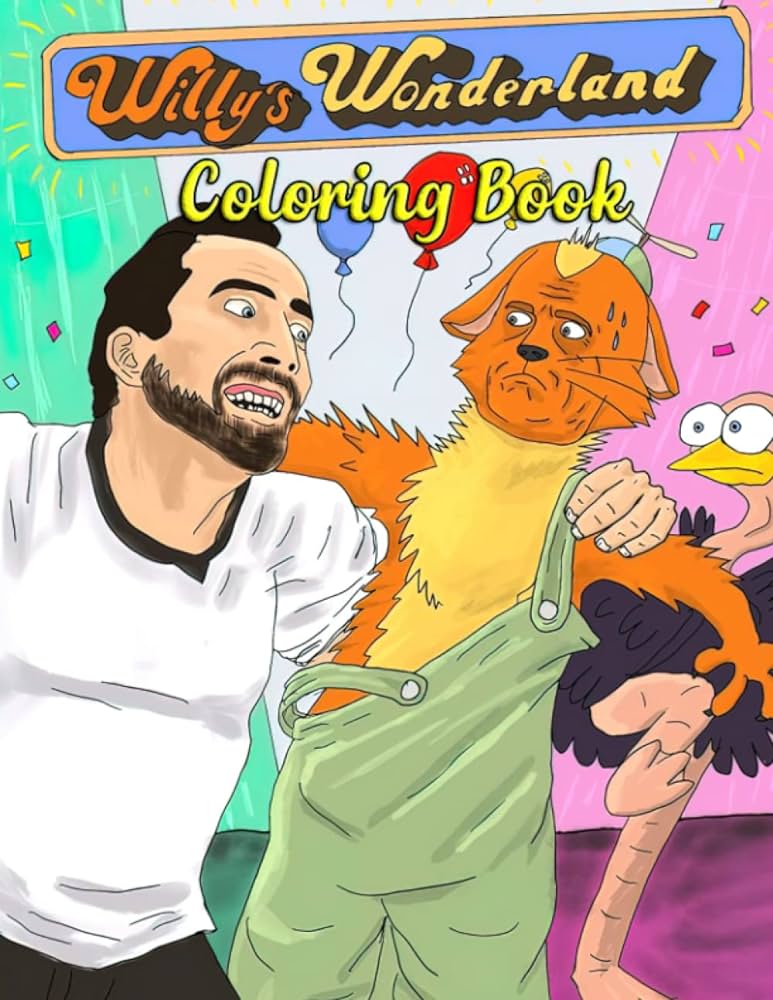 Willys coloring book premium an adorable wonderland easy books for adult creativity friedl gustav books