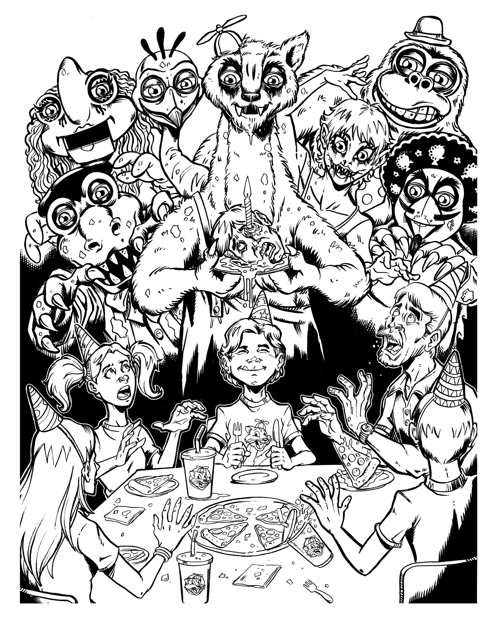 Puis calzada ð on x willys wonderland cover inks willyswonderland willyswonderlandicbook americanmythologyproductions icbook art artwork icbookcover inks makingics puiscalzadaart httpstcojonmxbz x