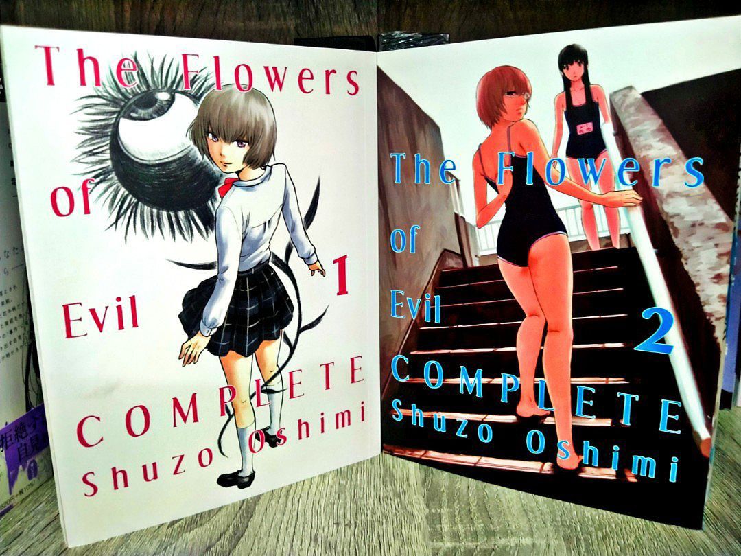 Fullset the flowers of evil by shuzo oshimi official manga hobbies toys books magazines ics manga on