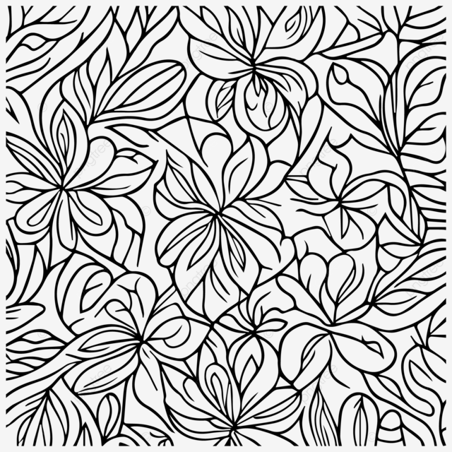 Engaging and whimsical floral patterns delightful line art illustrations for kids coloring pages vector rat drawing floral drawing ring drawing png and vector with transparent background for free download