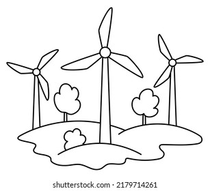 Thousand color windmill royalty