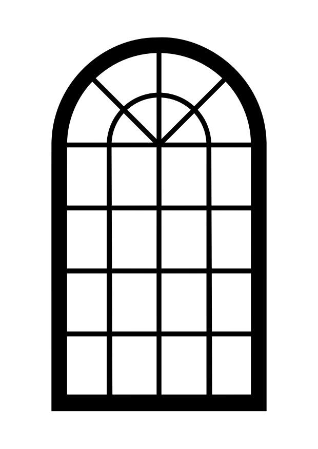 Coloring page window