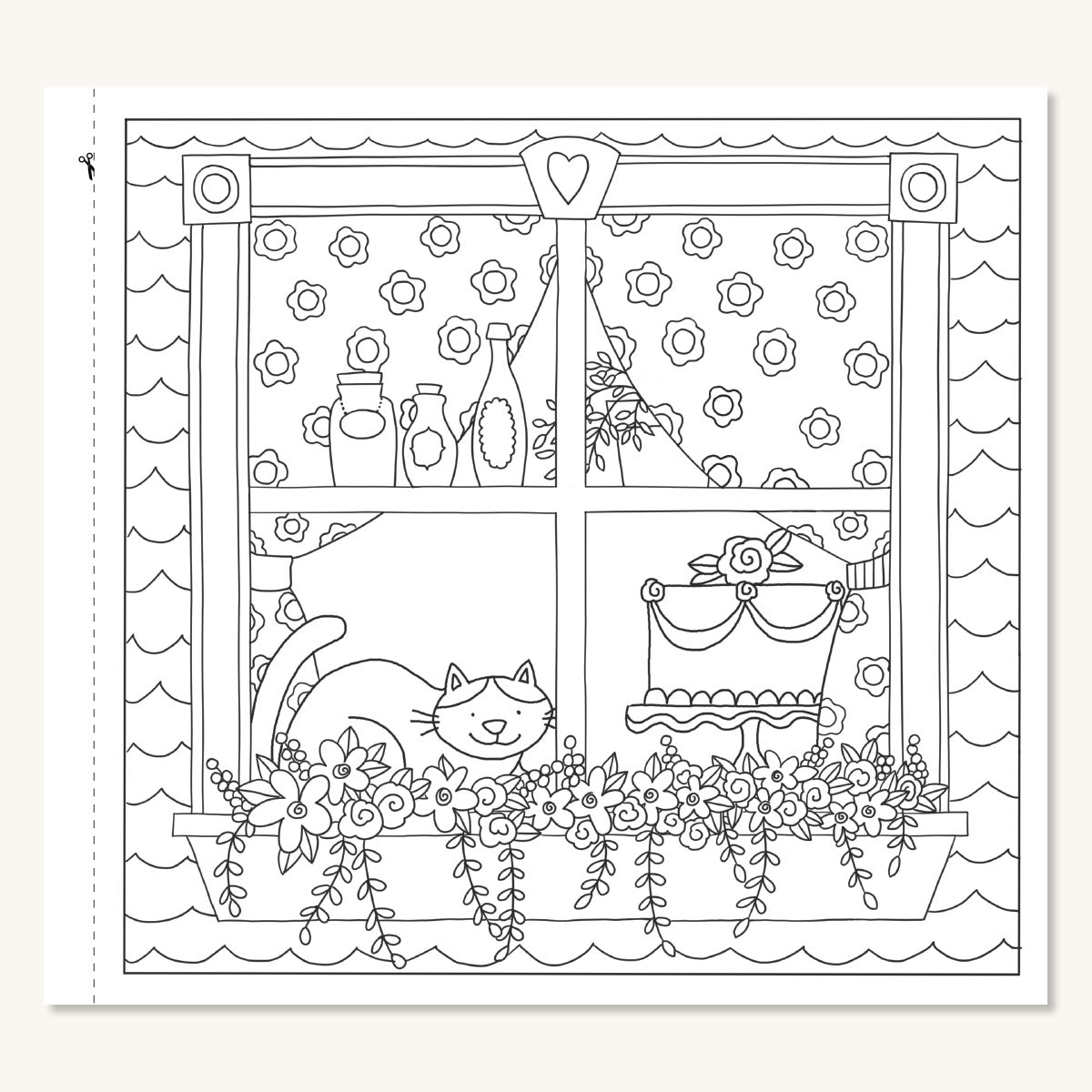 Life is delicious coloring book