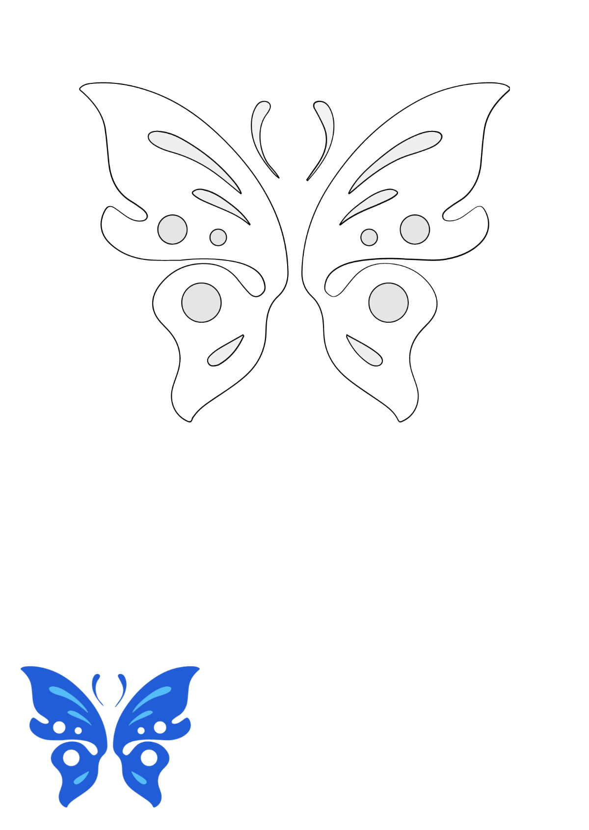 Free wings coloring pages