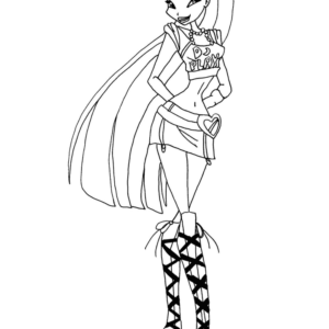 Winx club musa coloring pages printable for free download