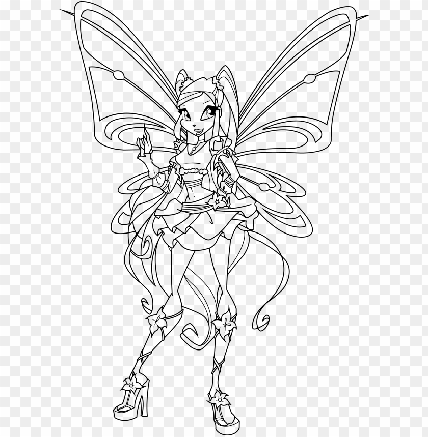 Winx club coloring pages bloomix