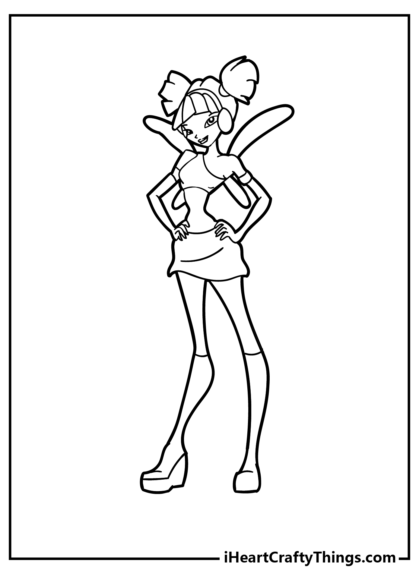 Winx coloring pages free printables