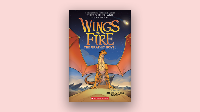 Get a sneak peek of wings of fire the brightest night the graphic novel on our minds