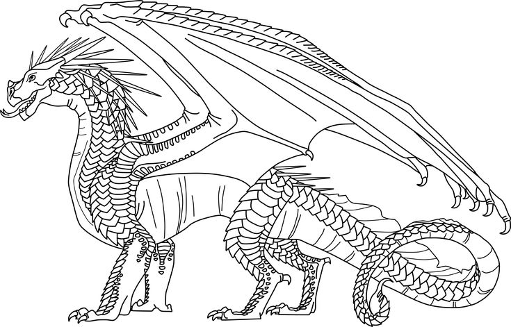 Download full size of free wings of fire coloring pages dragonet