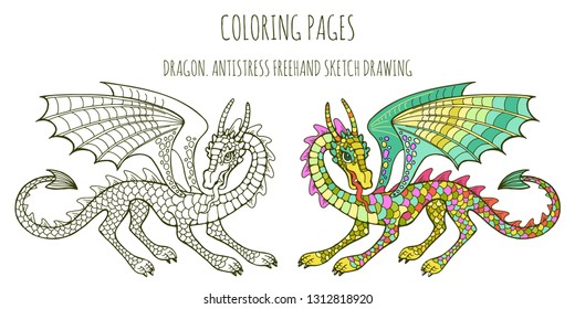 Coloring pages coloring book adults fabulous stock vector royalty free