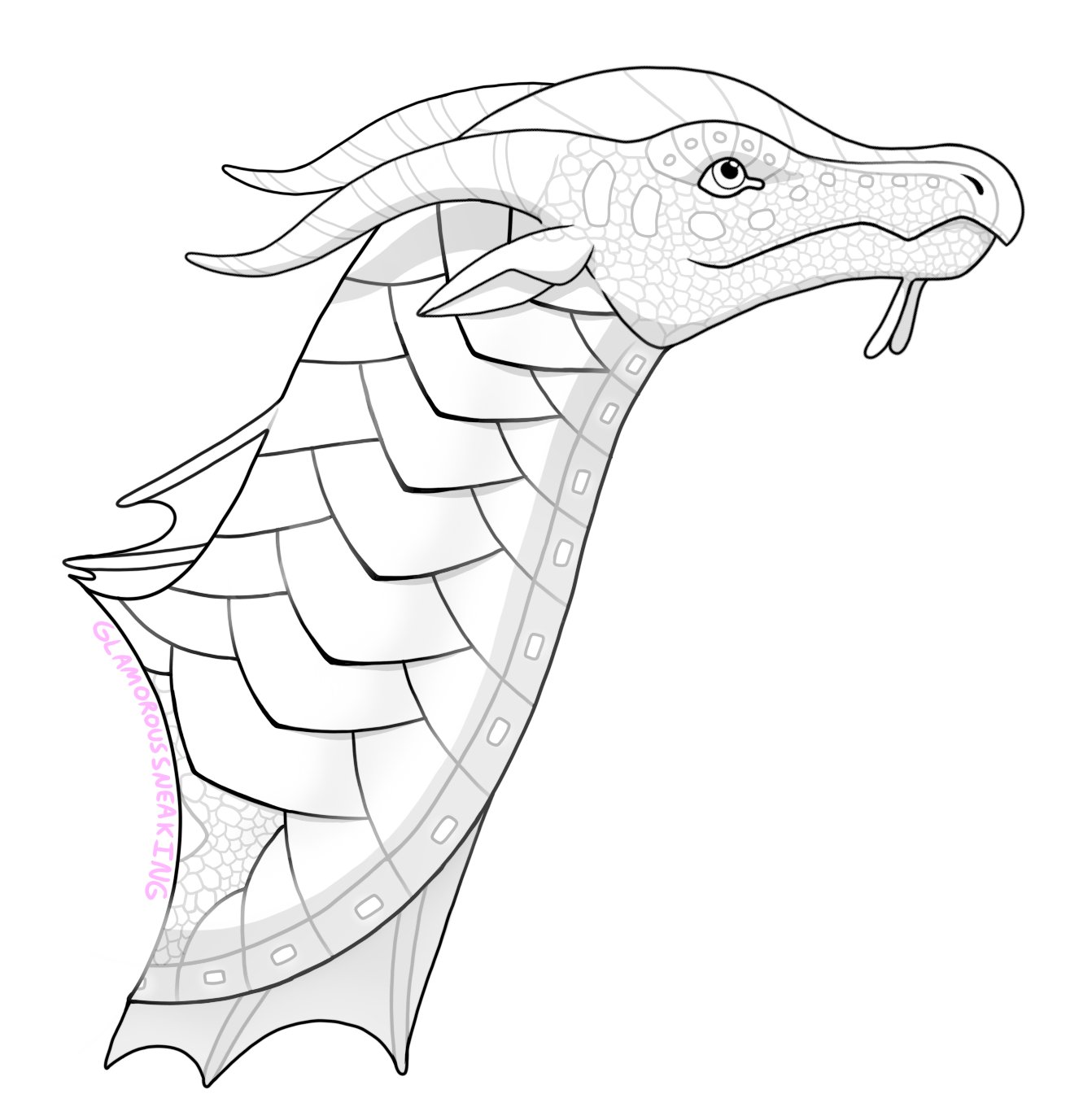 Marx on x forgot abt posting my daily headshots here and am too lazy to go grab more of them so instead heres a seawing headshot base i made in the book
