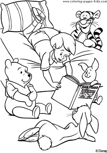 Winnie the pooh coloring pages