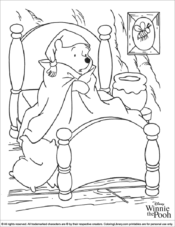 Colouring page