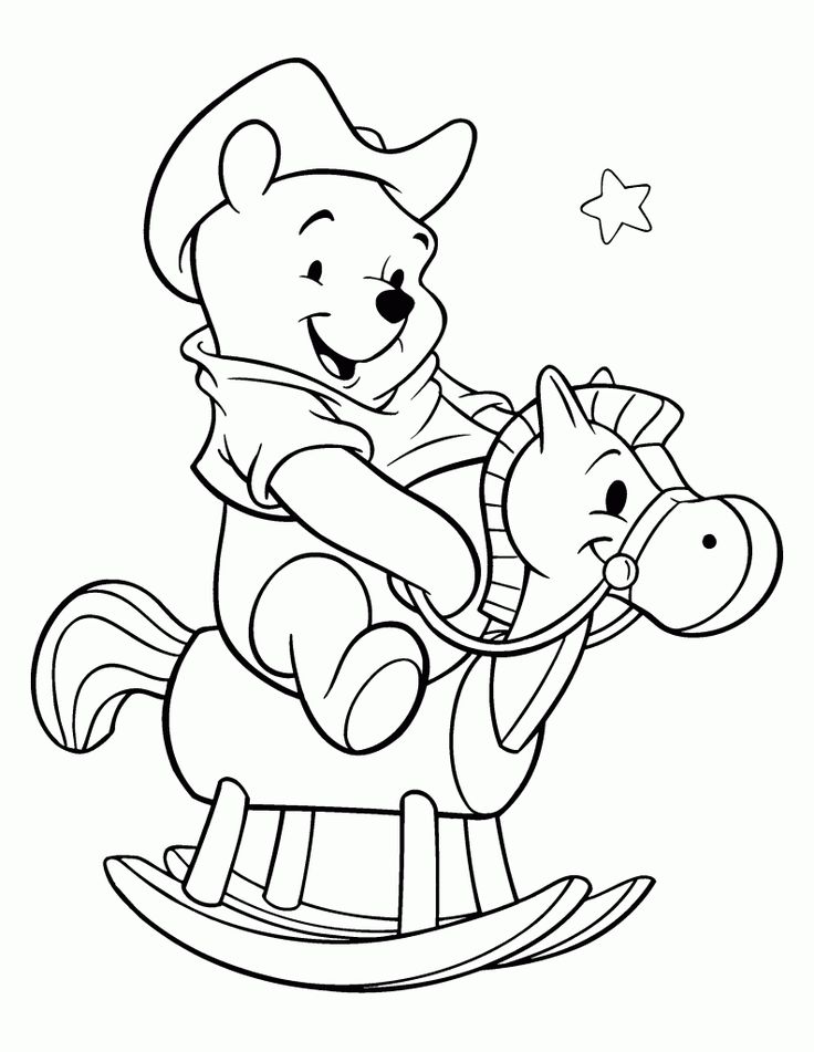 Dibujos de winnie pooh para colorear pintar e imprimir gratis colorear disney dibujos para colorear disney bebes para dibujar