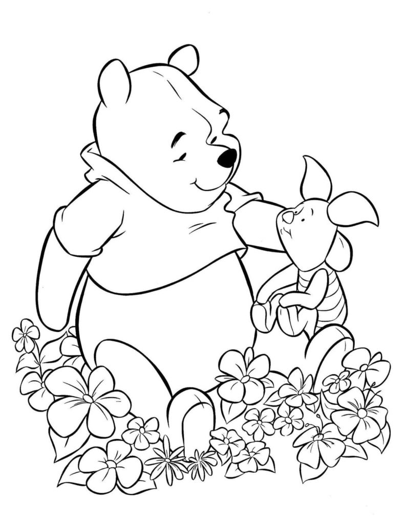 Winnie the pooh coloring pages wonder day â coloring pages for children and adults