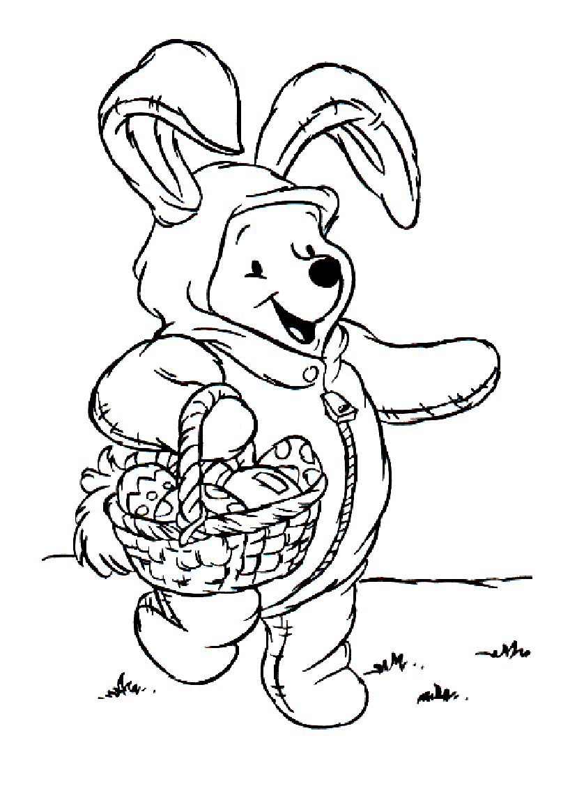 Winnie the pooh colorir pãginas para imprimir para crianãas