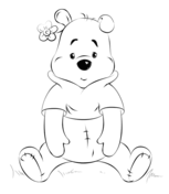 Winnie the pooh coloring pages free coloring pages