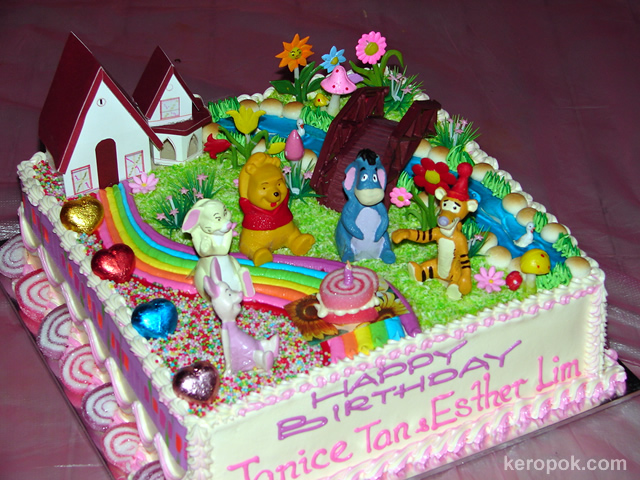 Birthday cake â winnie the pooh cake â
