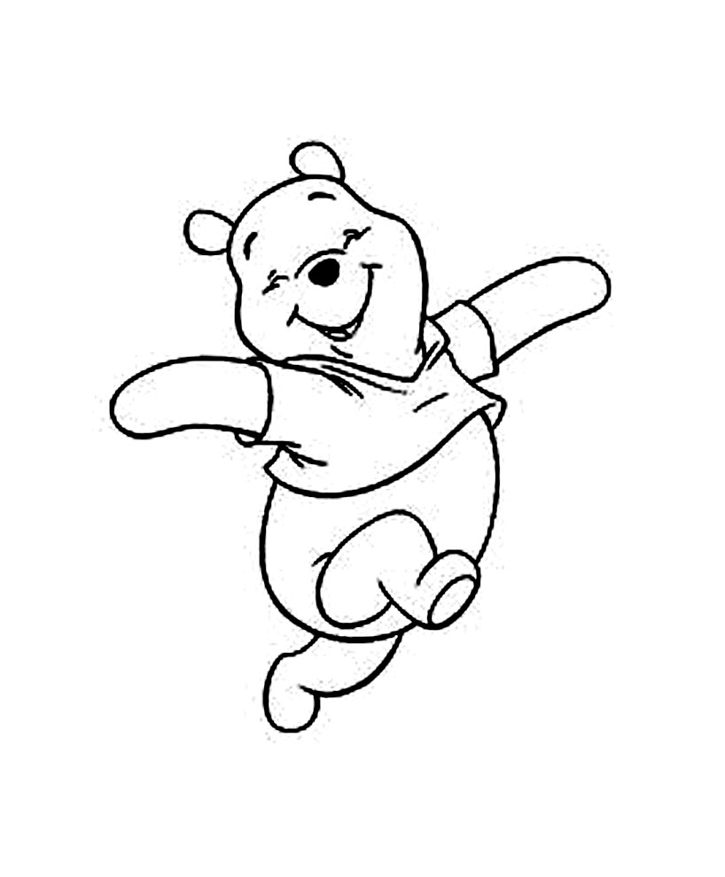 Free winnie the pooh coloring pages to download