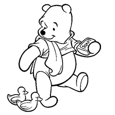 Top free printable cute winnie the pooh coloring pages online