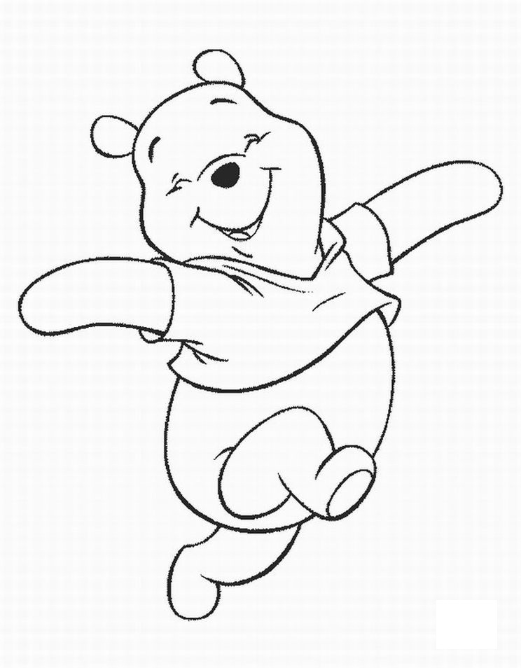 Free printable winnie the pooh coloring pages for kids