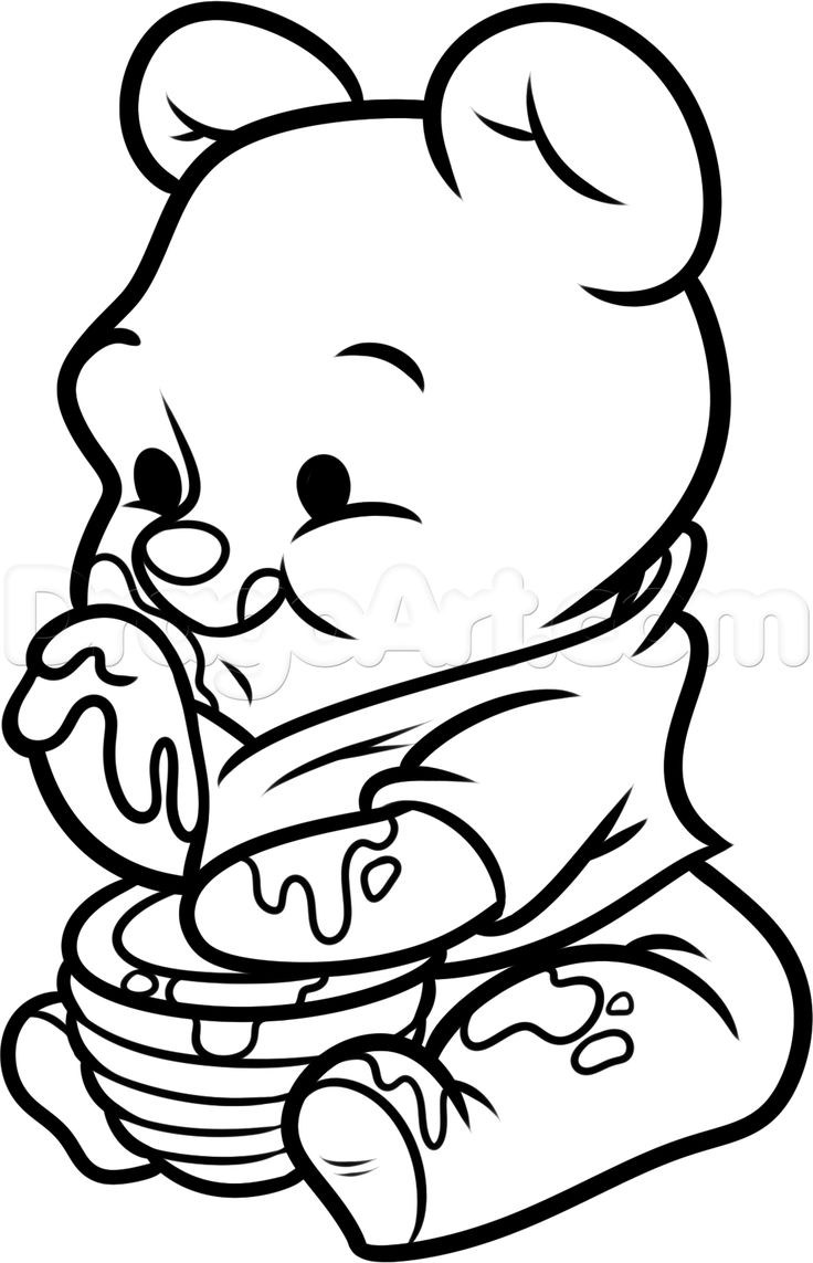 How to draw chibi winnie the pooh pooh bear step by step disney characters cartoons drâ cãmo dibujar cosas dibujar caricaturas pãginas para colorear disney